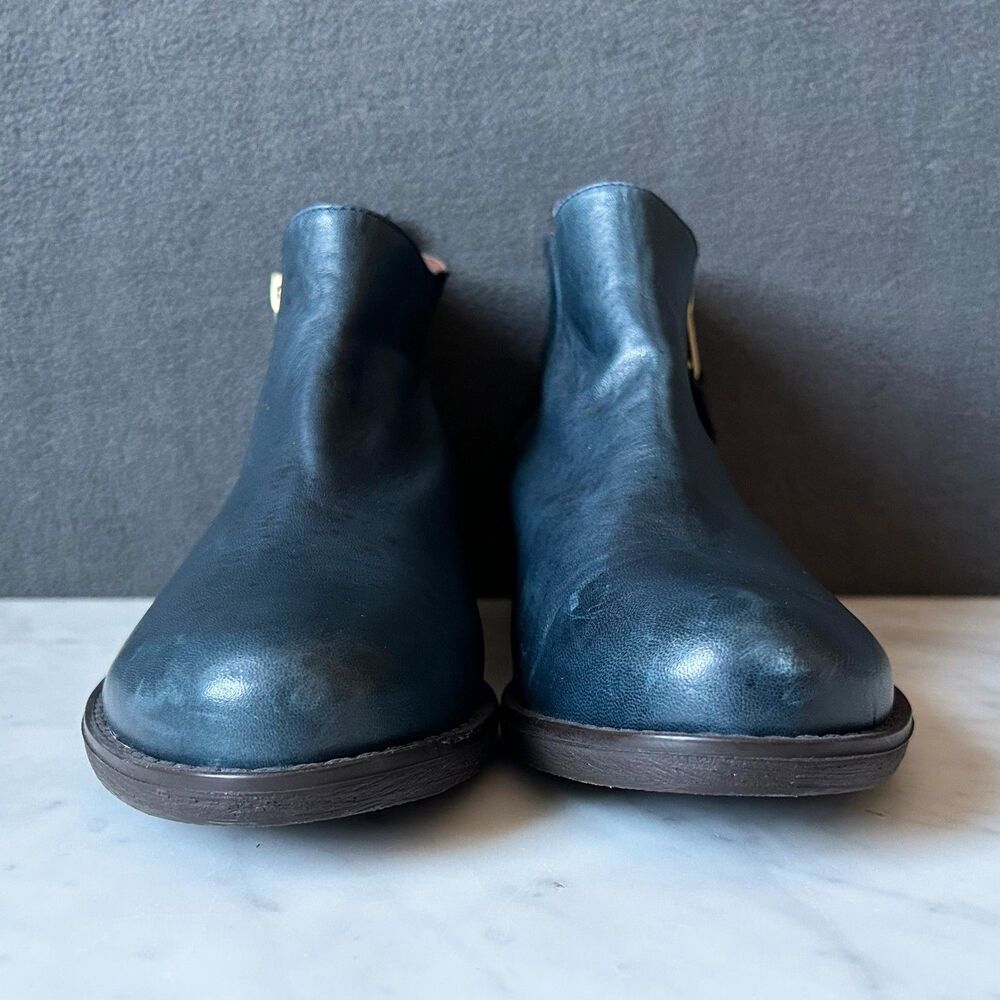Eric Michael Teal Blue Ankle Boots - Like New! - Picture 4 of 8